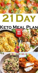 7 Day Keto Diet Plan for Weight Loss